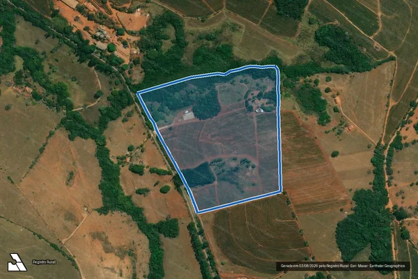 Imagem de satélite de Capão da Embira - Parte 2 em Nazareno - MG