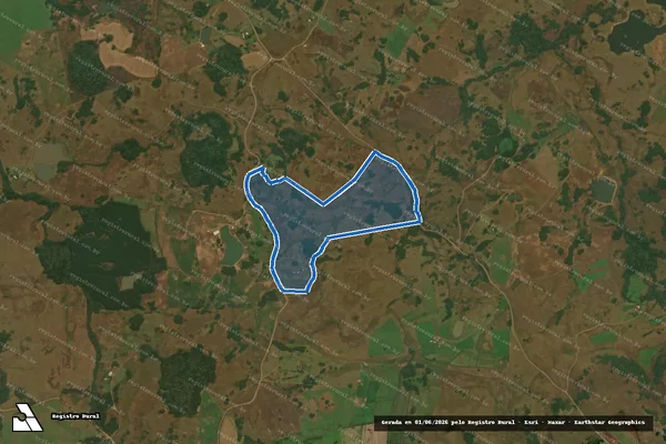 Imagem de satélite de SEM DENOMINAÇÃO - Parcela 1 em Caxias do Sul - RS