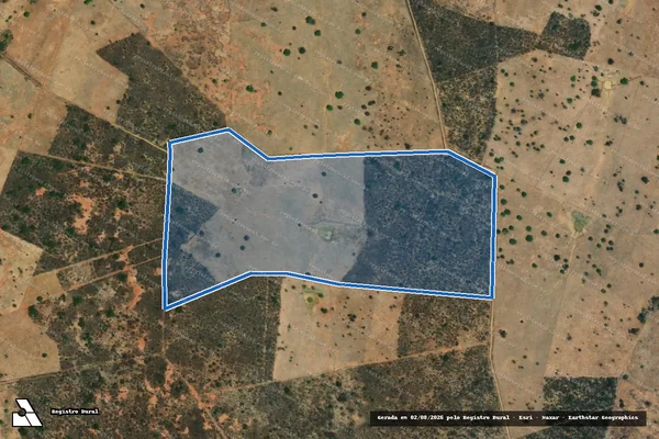 Imagem de satélite de SÍTIO ESTRELA GRANDE I ? FAZENDA CACHOEIRA DO ROBERTO - Parte 1 em Afrânio - PE