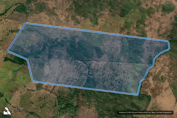 Imagem de satélite de FAZENDA LAMBEDOURO em São João do Paraíso - MA