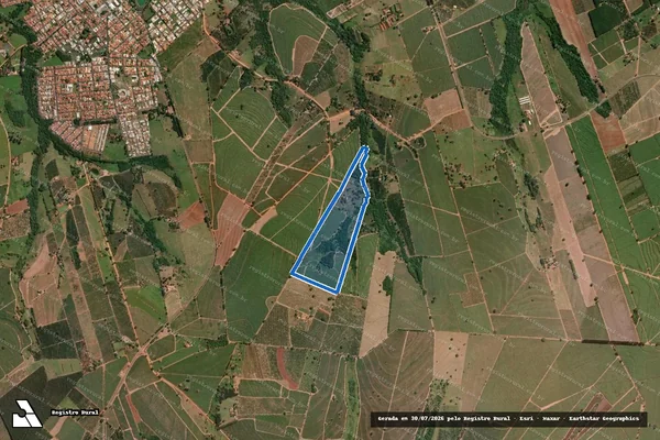 Imagem de satélite de Estancia Vivianne - PARTE 1 em Urupês - SP