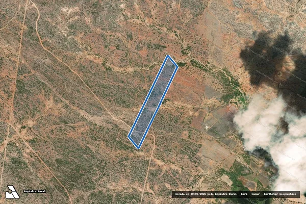 Imagem de satélite de Fazenda Riacho do Boi - LOTE 10 em Itacuruba - PE