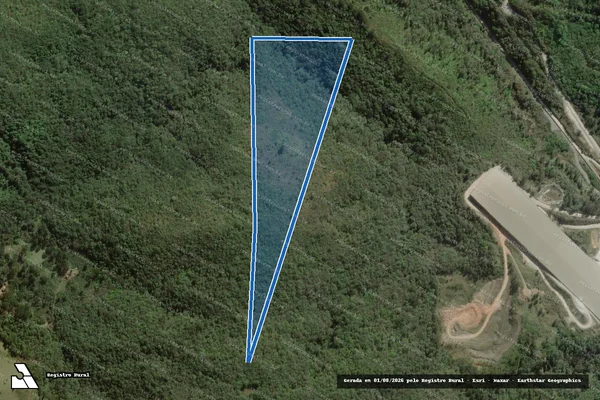 Imagem de satélite de LAVRINHA 5A - Matrícula 45378 em Rio Branco do Sul - PR