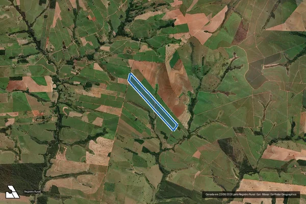 Imagem de satélite de SITIO BOM RETIRO - Parcela 1 em Promissão - SP