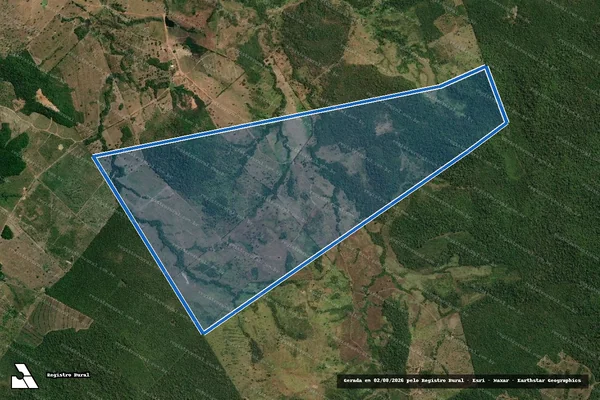 Imagem de satélite de Fazenda Maria Angela - Parte 1 em Davinópolis - MA