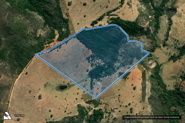 Imagem de satélite de Fazenda Chumbo - Parte 8 em Patos de Minas - MG