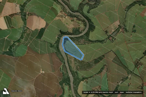 Imagem de satélite de FAZENDA CAMPO ALEGRE - FAZENDA CAMPO ALEGRE em Pirassununga - SP