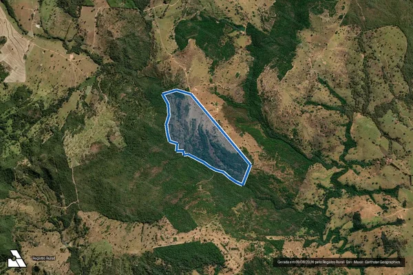 Imagem de satélite de CÓRREGO RICO E CÓRREGO DA LAGE - Gleba 01 em Morro Agudo de Goiás - GO
