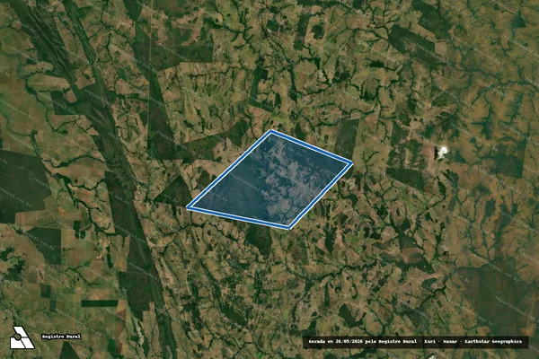 Imagem de satélite de Fazenda Califórnia - FAZENDA CALIFORNIA em Porto Esperidião - MT