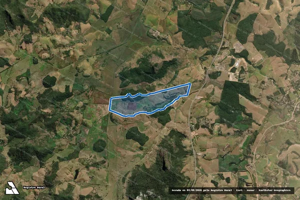 Imagem de satélite de Fazenda Ilha do Sereno - Parte 2 em Viana - ES