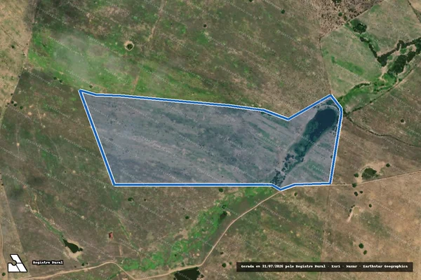 Imagem de satélite de FAZENDA SERROTE - FAZENDA SERROTE em Nossa Senhora Aparecida - SE