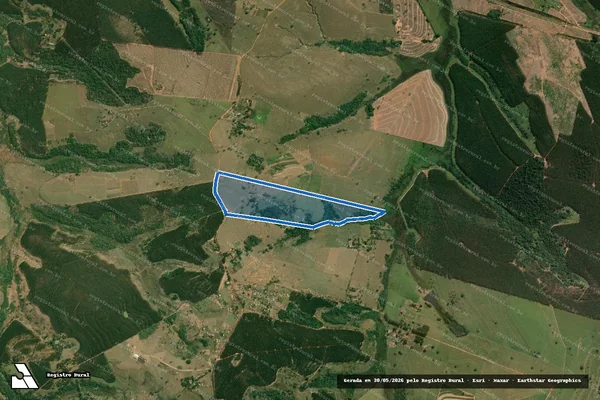 Imagem de satélite de SITIO CANAA - Parte 1 em Avaí - SP