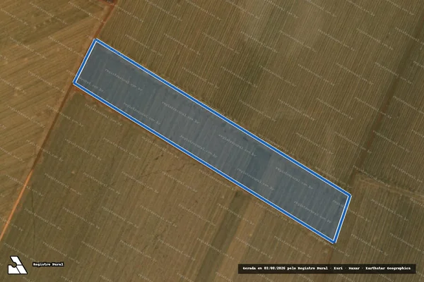 Imagem de satélite de Fazenda Por do Sol VI - Mat. 12.347 em Campo Verde - MT