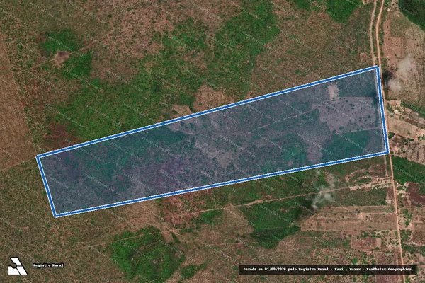 Imagem de satélite de FAZENDA - PARCELA 01 em Uruçuí - PI