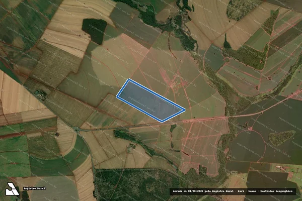 Imagem de satélite de Fazenda Prata de Baixo - Parcela 1 em Conceição das Alagoas - MG