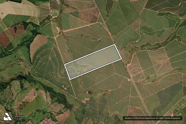 Imagem de satélite de Fazenda Alice - Fazenda Alice em Taquaritinga - SP