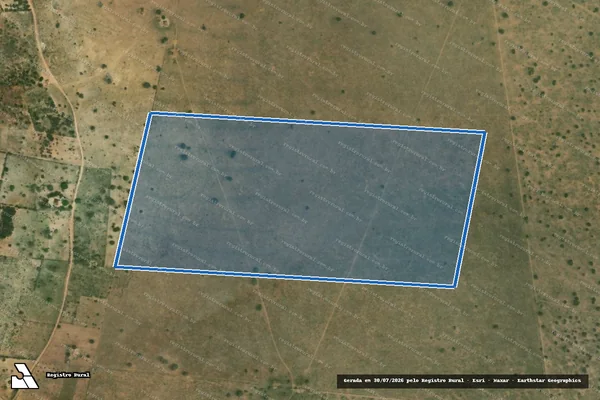 Imagem de satélite de LOTE 31/PROJETO DE ASSENTAMENTO BELA VISTA III - Parte 1 em Biritinga - BA