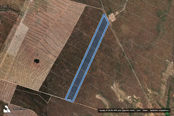Imagem de satélite de Chapada dos Tingues - Parte 6 em Cristino Castro - PI