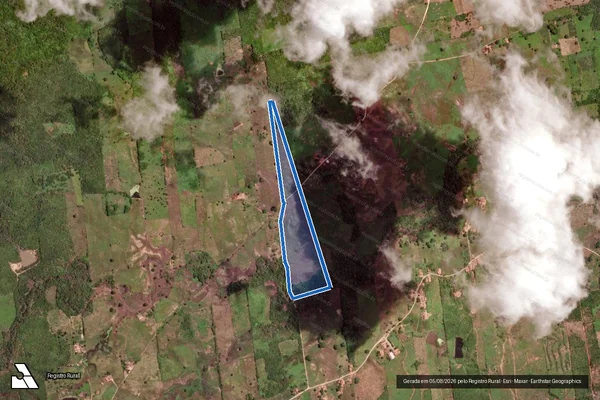 Imagem de satélite de SITIO ABA DA SERRA ? LOTE 4830 - Parte 1 em Várzea Alegre - CE