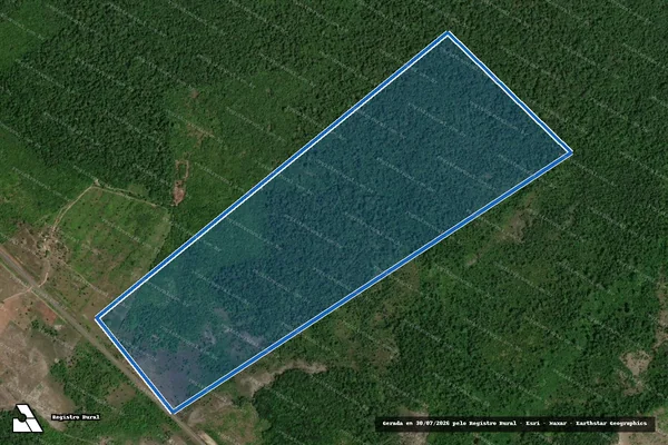 Imagem de satélite de SÍTIO BACABAL - Parte 1 em Caracaraí - RR