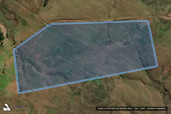 Imagem de satélite de Sobradinho - Parte 1 em Quaraí - RS