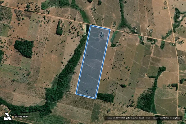 Imagem de satélite de PROJETO DE ASSENTAMENTO SÃO PEDRO – LOTE Nº 626 / Parte 1