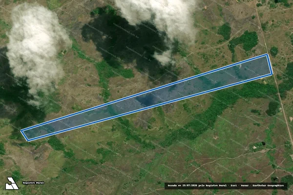 Imagem de satélite de Sítio São Domingos - Parte 1 em Centro do Guilherme - MA