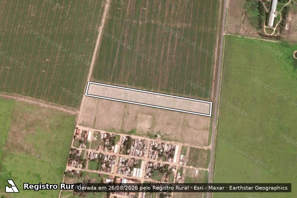 Imagem de satélite de Fazenda Pompeu - Gleba 01 em Barreiras - BA