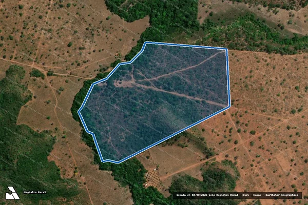 Imagem de satélite de FAZENDA BOM ACERTO - FAZENDA BOM ACERTO (GLEBA 04) em Formosa da Serra Negra - MA