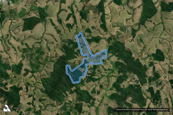Imagem de satélite de FAZ. DEUS DARA E OUTRAS - FAZ. DEUS DARA e OUTRAS em Itamaraju - BA