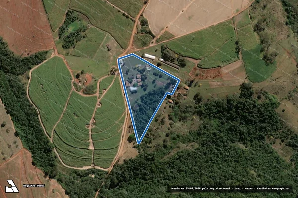 Imagem de satélite de Sítio Monte Sião - Sítio Monte Sião em Pirassununga - SP