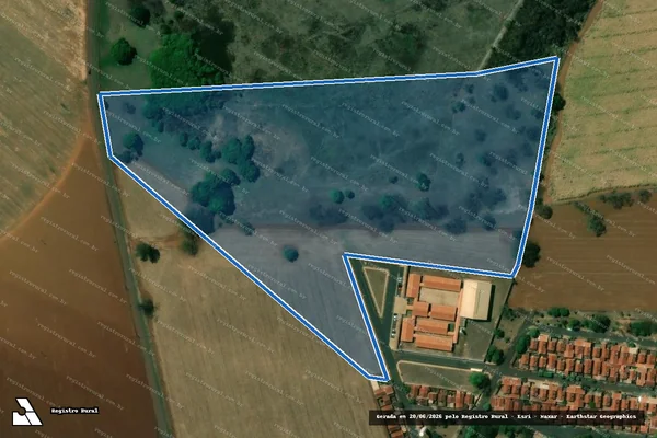 Imagem de satélite de Área Remanescente 2 - Área Remanescente 2 em Ipuã - SP