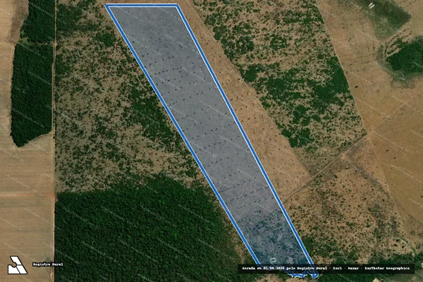 Imagem de satélite de FAZENDA TUBIATÃ - GLEBA C-IV - PARTE 03 em Confresa - MT