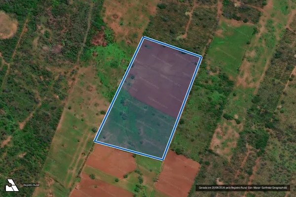 Imagem de satélite de SITIO CINCO LAGOAS - Parte 1 em Casserengue - PB