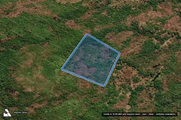 Imagem de satélite de FAZENDA AMERICA - 001 em Jaupaci - GO
