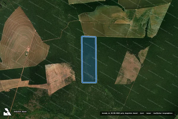Imagem de satélite de FAZENDA MATA GRANDE II - Parte 1 em Nova Ubiratã - MT