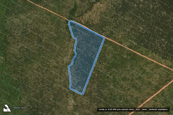 Imagem de satélite de PROJETO DE ASSENTAMENTO MAÍSA - LOTE 647 - Parte 1 em Mossoró - RN
