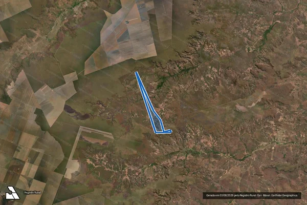 Imagem de satélite de FAZENDA TRAPAÇA VELHA - FAZENDA TRAPAÇA VELHA em Sebastião Leal - PI