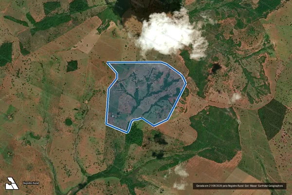 Imagem de satélite de Fazenda Boa Vista em Campina Verde - MG