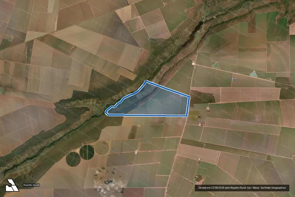 Imagem de satélite de Fazenda São Miguel II - Fazenda São Miguel II em São Desidério - BA