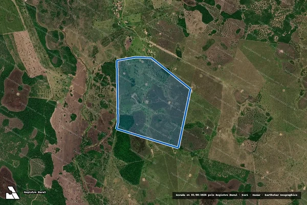 Imagem de satélite de FAZENDA SANTA LUZIA I  - SANTA LUZIA I em Cáceres - MT