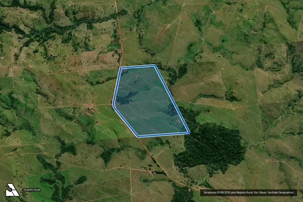 Imagem de satélite de FAZENDA CANAÃ - 1 em Araputanga - MT