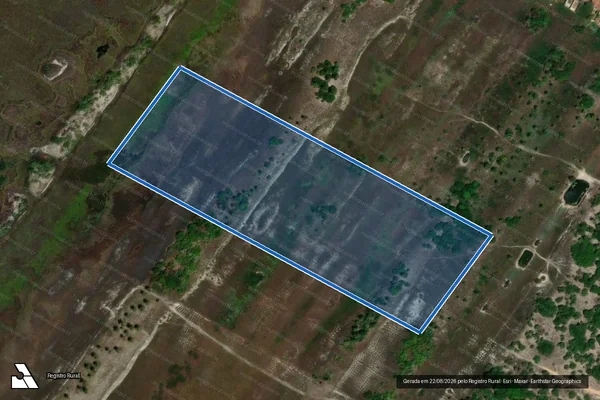 Imagem de satélite de SITIO BOA SORTE - Parte 1 em Itaporanga d'Ajuda - SE