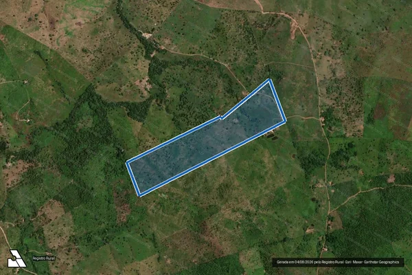 Imagem de satélite de LOTE 44 ? PA LIMEIRA -  LOTE 44 em Xambioá - TO