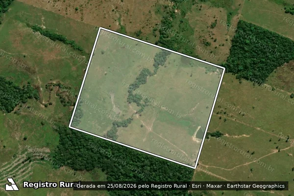 Imagem de satélite de Lote 37-B da Gleba 29 do P.I.C Ouro Preto - Lote 37-B da Gleba 29 do P.I.C Ouro Preto em Ouro Preto do Oeste - RO