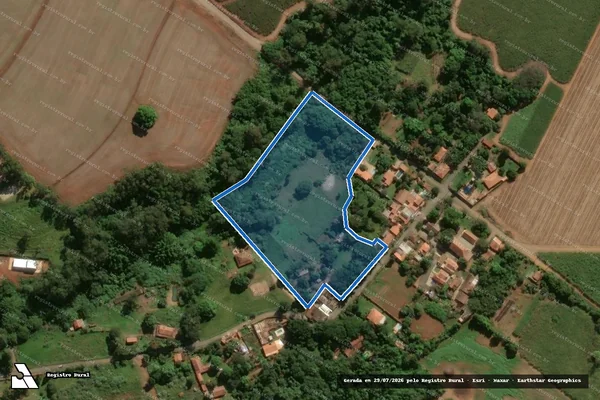 Imagem de satélite de Fazenda Bela Vista - Parte 9 em Rio das Pedras - SP