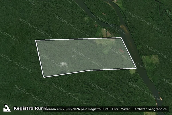 Imagem de satélite de Fazenda Presidente Dutra - Parte 1 em Novo Aripuanã - AM