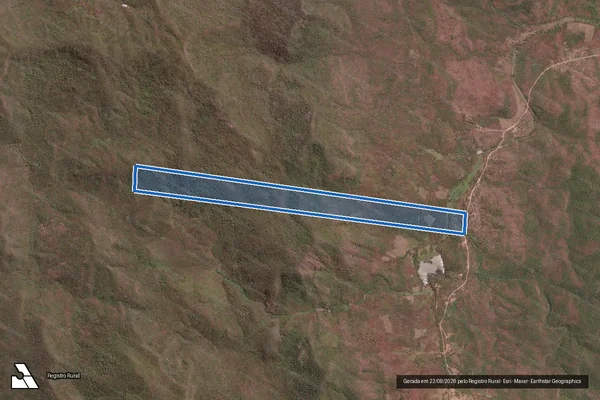Imagem de satélite de FAZENDA BATUBA / QUIXABA - GLEBA ? C - GLEBA 04 em Irauçuba - CE