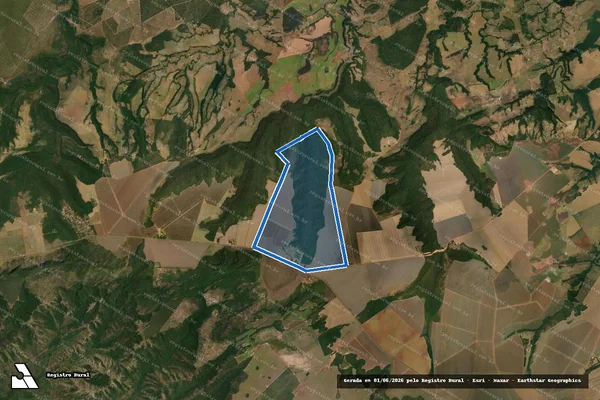 Imagem de satélite de Fazenda Eldorado - Fazenda Eldorado em Chapada dos Guimarães - MT