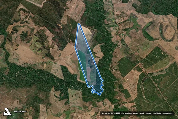 Imagem de satélite de FAZENDA CATARINA - Parcela 1 em Grajaú - MA